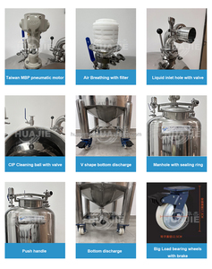 HUAJIE 10-5000 Tanque <span class=keywords><strong>de</strong></span> almacenamiento <span class=keywords><strong>de</strong></span> agua subterránea para caminos <span class=keywords><strong>de</strong></span> jardín y casas residenciales Tanques <span class=keywords><strong>de</strong></span> almacenamiento <span class=keywords><strong>de</strong></span> agua <span class=keywords><strong>de</strong></span> acero inoxidable - Product Image 6