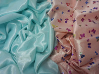 Arc-en-ciel Couleur Feuille Fleur Plume papillon Conception sur arc-en-ciel Collage Tissu