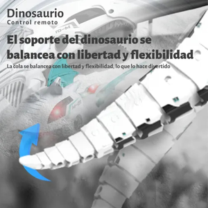 2,4G Ferngesteuerter Dinosaurier für Kinder mit Licht, Nebel, Musik und Programmierbaren Modi für Interaktives Lernen und Spaß - Product Image 4