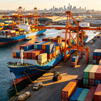 Agent maritime chinois : Fret LCL + Transport routier, assurance incluses, transit 12-35 jours vers l'Allemagne, l'Autriche, le Danemark (Yiwu, Dongguan)