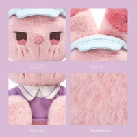 Peluche Zhuoqu Snack Shop en forme de barre chocolatée fraise, avec rembourrage en coton PP, pour câliner, cadeau d'anniversaire