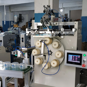 Rotary Multi Stations Container Dùng Một Lần Máy In Màn Hình Máy In Màn Hình Tự Động Cho Ly Nhựa - Product Image 2