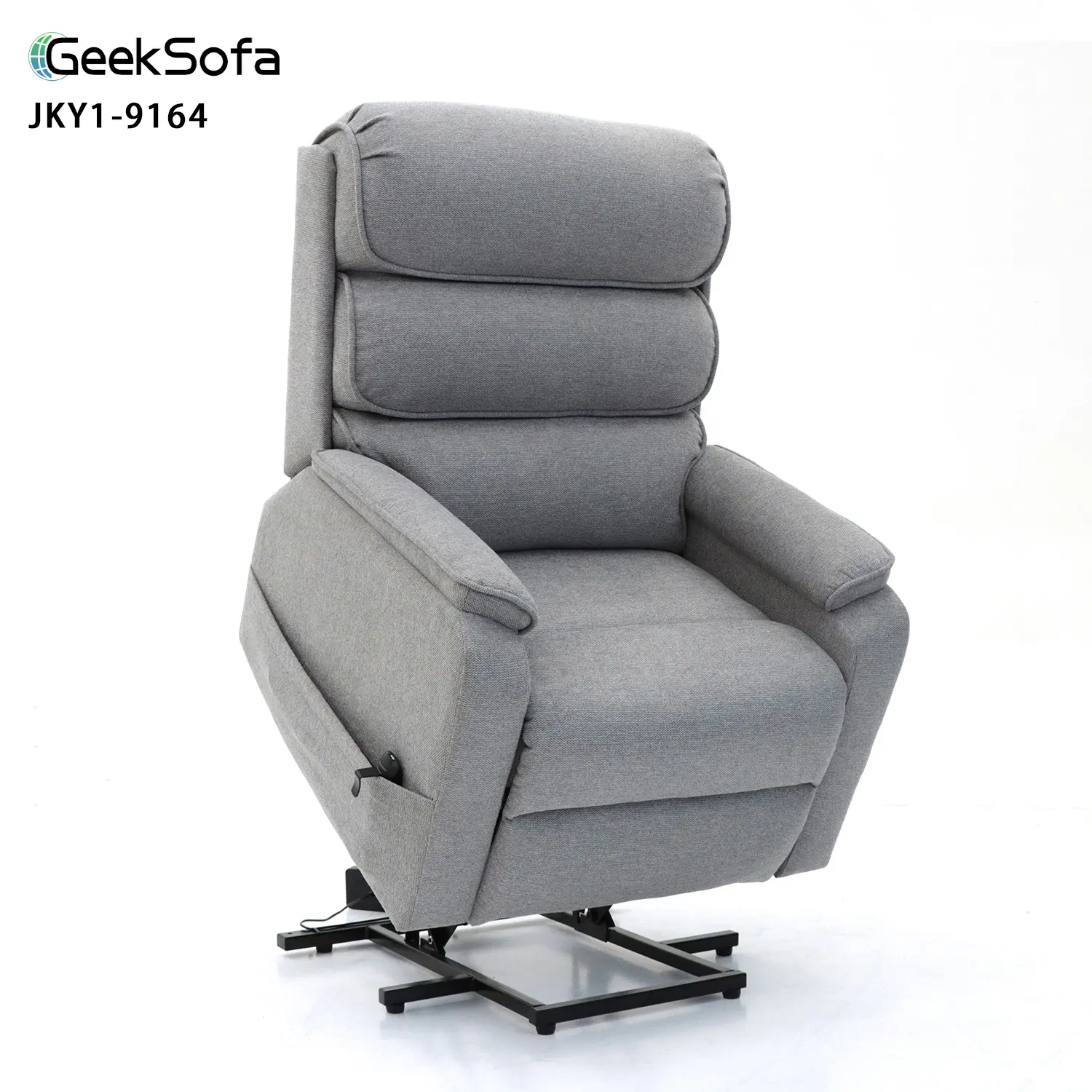 Geeksofa Fabriek Groothandel Dual Motor Power Elektrische Medische Lift Riser Fauteuil Stoel Met Massage En Warmte Voor Ouderen