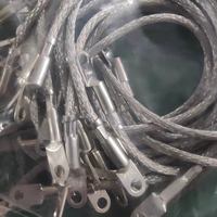 Fil de cuivre nu torsadé T2, fil de mise à la terre en cuivre pur à haute conductivité pour connexion électrique au sol