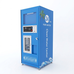 Máquina expendedora de agua purificada de autoservicio, estación de agua potable RO comunitaria - Product Image 3