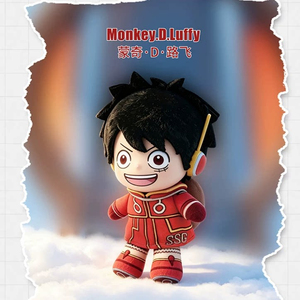 Authentique <span class=keywords><strong>One</strong></span> Pieces Egghead Arc Plush Blind Box Ensemble Complet 7 Pièces Figurines Anime en Peluche Décoration de Bureau et de Sac Cadeau de Collection - Product Image 2