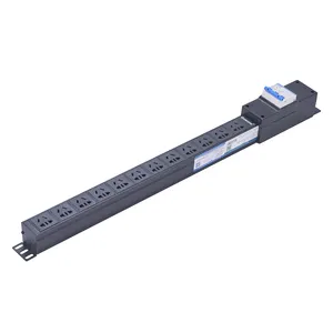 63A 380V High Power PDU Customized 12 Ways Pdu With 3 Phase Air Circuit Breaker