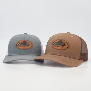 Casquettes de camionneur Richardson 112 personnalisées, de haute qualité, vierges, avec 6 panneaux, casquette snapback, patch en cuir, casquette de camionneur en maille unie pour hommes - Product Image 3