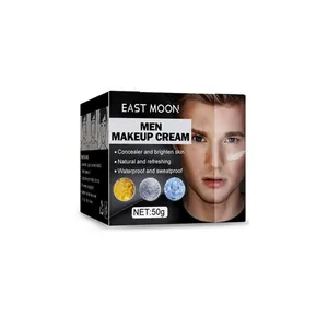 Crema blanqueadora hidratante para hombres de East Moon, hidratación hidratante, belleza perezosa, blanqueamiento rápido de 7 días con venta al por mayor de fábrica