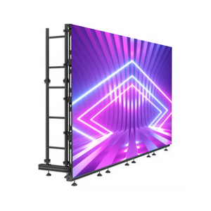 Écran LED incurvé personnalisé P2.97, pleine couleur, luminosité 800 cd, fréquence <span class=keywords><strong>de</strong></span> rafraîchissement 3840 Hz, pour <span class=keywords><strong>location</strong></span> <span class=keywords><strong>de</strong></span> scène intérieure/extérieure - Product Image 2