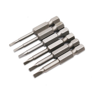 Punta de destornillador neumático triangular de acero FSYMX S2, forma irregular magnética de 1/4 de pulgada para herramientas neumáticas y eléctricas - Product Image 5