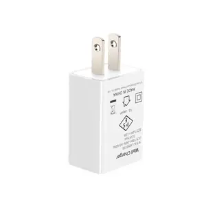 Carregador universal de parede com USB 5V1A 5V 1A 5 volts 1 amp universal para casa e viagens adaptador de energia