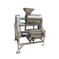 500 Kg/u Fruit Jam Pasta Maken Tomatenpulp Machine Industriële 2 Lagen Fruit Mango Pulp Extractor Machine