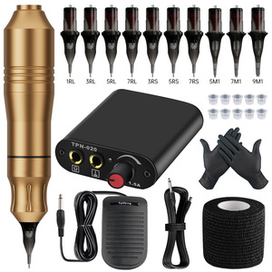 Kit Profesional de Máquina de Tatuaje Inalámbrica, Juego Completo para Artistas del Arte Corporal, Suministro al por Mayor - Product Image 4