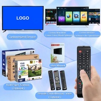 Fabricant acceptant les téléviseurs intelligents personnalisés, TV LED à écran plat de 24, 32, 55 pouces, TV Android, WiFi