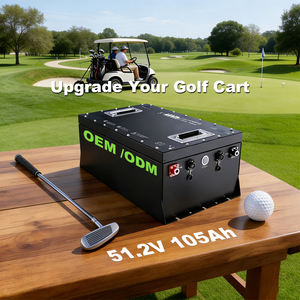 <span class=keywords><strong>Batterie</strong></span> au lithium 48V pour chariot de golf avec application Bluetooth BMS, <span class=keywords><strong>batterie</strong></span> Li-ion rechargeable pour chariot élévateur AGV - Product Image 1