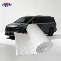 Alfombrilla de Aislamiento Acústico para Automóvil de Alta Densidad, Material de Reducción de Ruido Resistente al Calor para Techo, Puerta y Piso de Automóviles