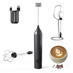 Fouet à double couche rechargeable de type C, mousseur à lait, batteur à œufs portatif, mousseur à lait électrique - Product Image 1