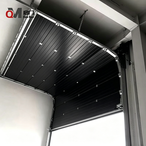 Porte sectionnelle industrielle de luxe CUTEDOOR certifiée CE, sur mesure, en acier polymère isolé, pour <span class=keywords><strong>garage</strong></span> de villa – Meilleure vente - Product Image 1