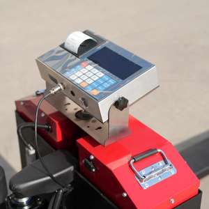 Transpaleteira Elétrica com Capacidade Máxima de Carga de 1500kg, com Balança e Rotulador Integrado para Rastreamento Eficiente de Cargas em Sistema de Pesagem de Armazém - Product Image 4