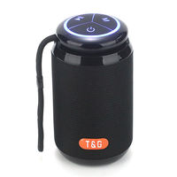 Altavoz BT inalámbrico de Arte de tela al aire libre Fm Tf tarjeta U disco Audio creativo portátil Mini regalo altavoces inalámbricos Tg649
