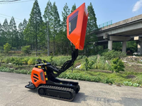 ANTSPOWER 2026 Schnelle Lieferung 600KG Diesel Hydraulischer Sensitiver Kraftbetriebener Minidumper – Heiß begehrter günstiger chinesischer Mini-Dumper