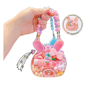 Accesorios para el Cabello para Niñas, Juego de Horquillas para el Cabello de Princesa, con Bolso, Regalo DIY - Product Image 1