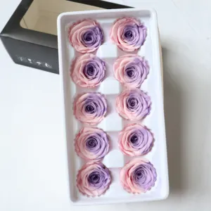 Wholesale High Quality Decorative Forever preserved roses s in box in box preserved roses