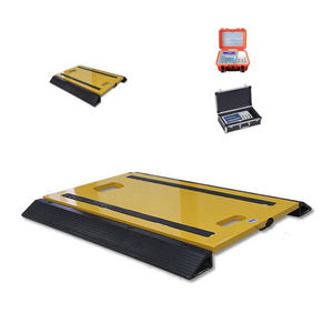 Scala di carico per asse dinamico Wireless 20T scala di carico integrata della ruota della stampante bilancia per asse LCD portatile - Product Image 1