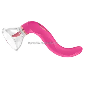 2023 New Strong Power Tongue Vibrator With USB Chargeable Silicone Soft Licking clitoris Massager For Woman