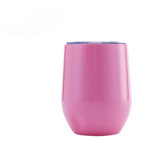 Logo personnalisé en acier inoxydable 12oz. Gobelets à vin avec couvercle coulissant et ouverture pour boire, idéaux pour les cadeaux promotionnels - Product Image 3