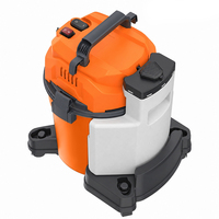 Aspirateur eau et poussière RAF R.8735 1380W 2 en 1, forte aspiration, réservoir de poussière 12L, réservoir d'eau 12L, réservoir de nettoyage 4.2L pour le nettoyage domestique