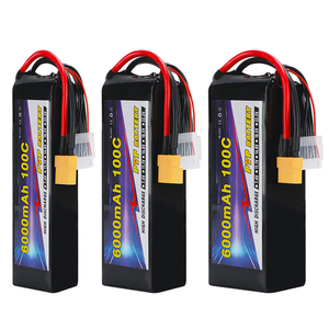 Batería de Iones de Litio de Alto Rendimiento y Larga Duración, 6000mAh, 2S 4S 6S, Descarga Continua, Suministro de Energía de Larga Duración, Batería de Estado Sólido - Product Image 2