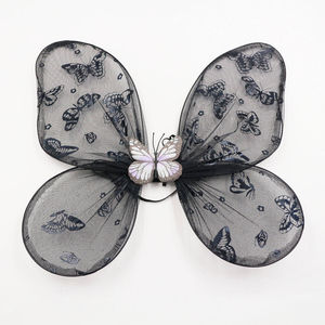 Disfraz de Hada Mariposa Oscura para Niñas con Falda Tutú y Alas, para Halloween, Carnaval, Mascarada - Product Image 3