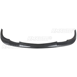 3 pièces de lames de pare-chocs avant pour Chevrolet C6 Corvette 2005-2013, style Z06 ZR1, aspect fibre de carbone, noir brillant, noir mat - Product Image 2