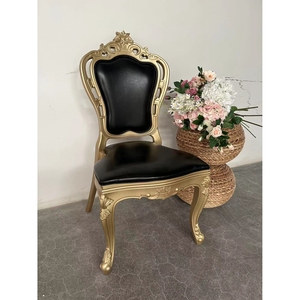 Sillas Ghost <span class=keywords><strong>Luis</strong></span> de Resina PP Doradas para Bodas, Eventos, Banquetes, Hoteles y Fiestas, Venta al Por Mayor - Product Image 5