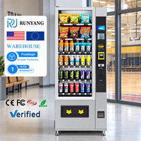 Distributeur automatique compact de boissons et aliments, à monnayeur, pour usage commercial, de la marque RUNYANG Factory