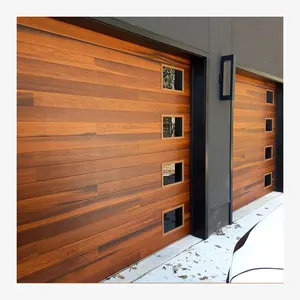 Toptan güçlü havai garaj kapıları elektrik havai garaj kapıları yalıtımlı garaj kapısı