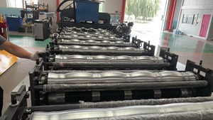 เครื่องขึ้นรูปลอนหลังคาสามชั้น ราคาโรงงาน ได้รับการรับรองมาตรฐาน CE สายการผลิตโครงเหล็ก - Product Image 5