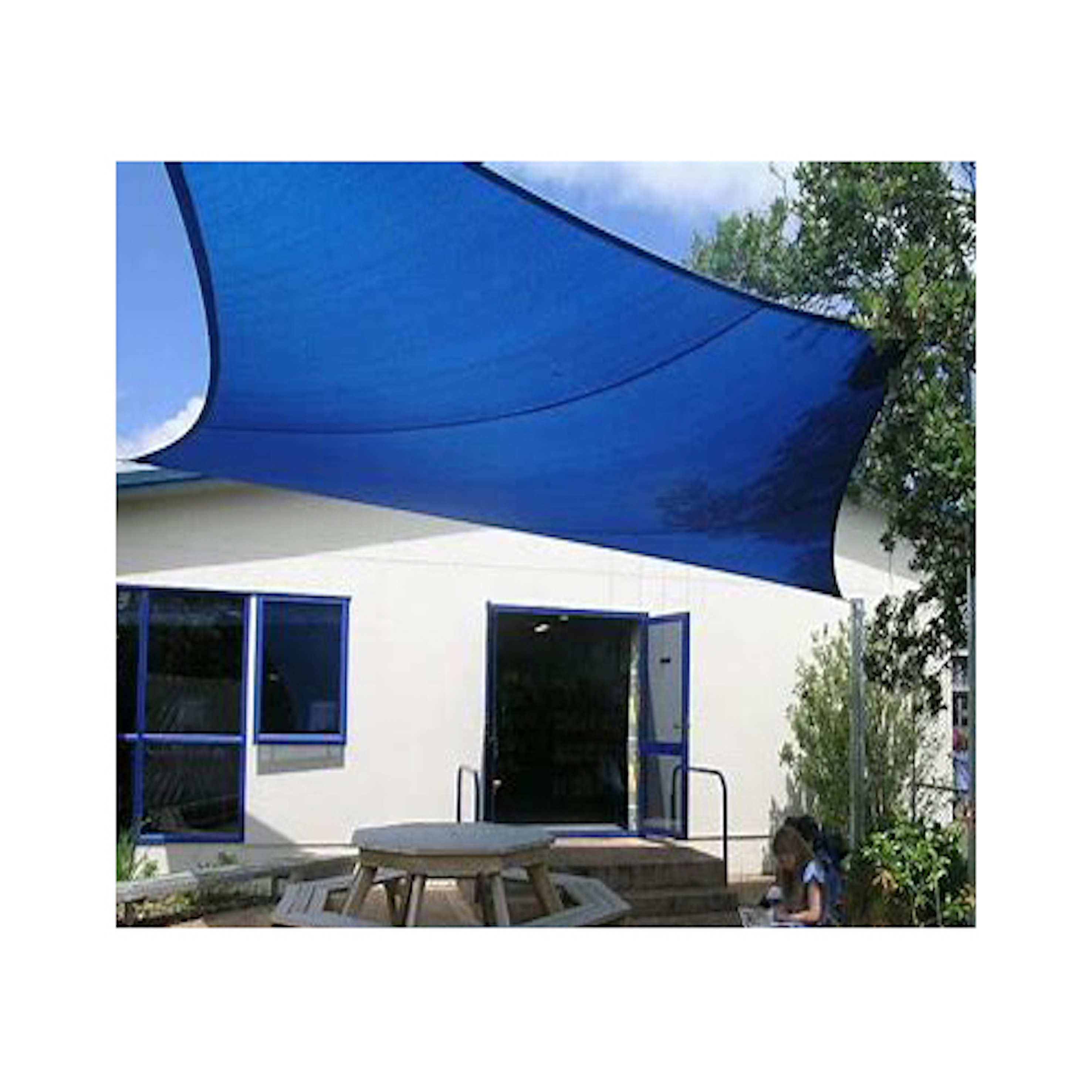 Capa uv estabilizada para pátio, preço de fábrica, sombra para vela, bloco uv, cobertura de toldo