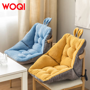 WOQI Tapis <span class=keywords><strong>d</strong></span>'assise super doux Oreilles de lapin de bande dessinée Coussin de chaise Coussin court résistant à <span class=keywords><strong>l</strong></span>'usure pour le <span class=keywords><strong>camping</strong></span> et la randonnée <span class=keywords><strong>D</strong></span>écor - Product Image 5