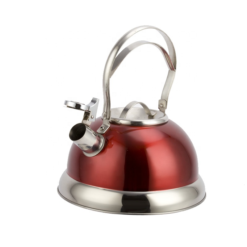 Высококачественный чайник из нержавеющей стали с одним дном, 201SS, подходит для индукционной посуды из нержавеющей стали
