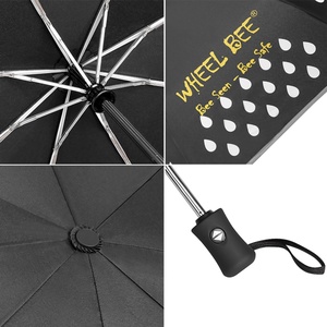 OEM Customized Magic Modern Straight Mini Colour-Changing <b>Umbrella</b> Fully-Automatic Control Black Metal Frame Ningbo for Business - Product Image 6