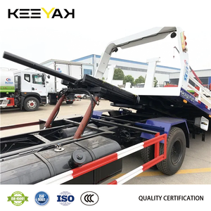 Camion tracteur DongFeng 4x2 fabriqué en Chine, plateforme coulissante professionnelle, camion de dépannage, camion de remorquage, sous-élévateur pour le sauvetage et la récupération - Product Image 6