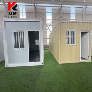 Case Prefabbricate Pieghevoli Casa Prefabbricata Pieghevole Container Ufficio Pieghevole da 20 Piedi - Product Image 2