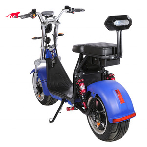 1000W 2000W 60V 12Ah Batería 2 ruedas Scooter Eléctrico Pedal ayudar Citycoco motocicletas - Product Image 4