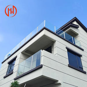 Clôture extérieure en aluminium, garde-corps en aluminium, <span class=keywords><strong>balustrade</strong></span> en verre - Product Image 2