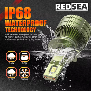 Phares LED Redsea High Power R5 200 Watt pour voiture H4 <span class=keywords><strong>H7</strong></span> 12V, ampoule LED H1, ampoule de phare LED 9005 9006 - Product Image 3