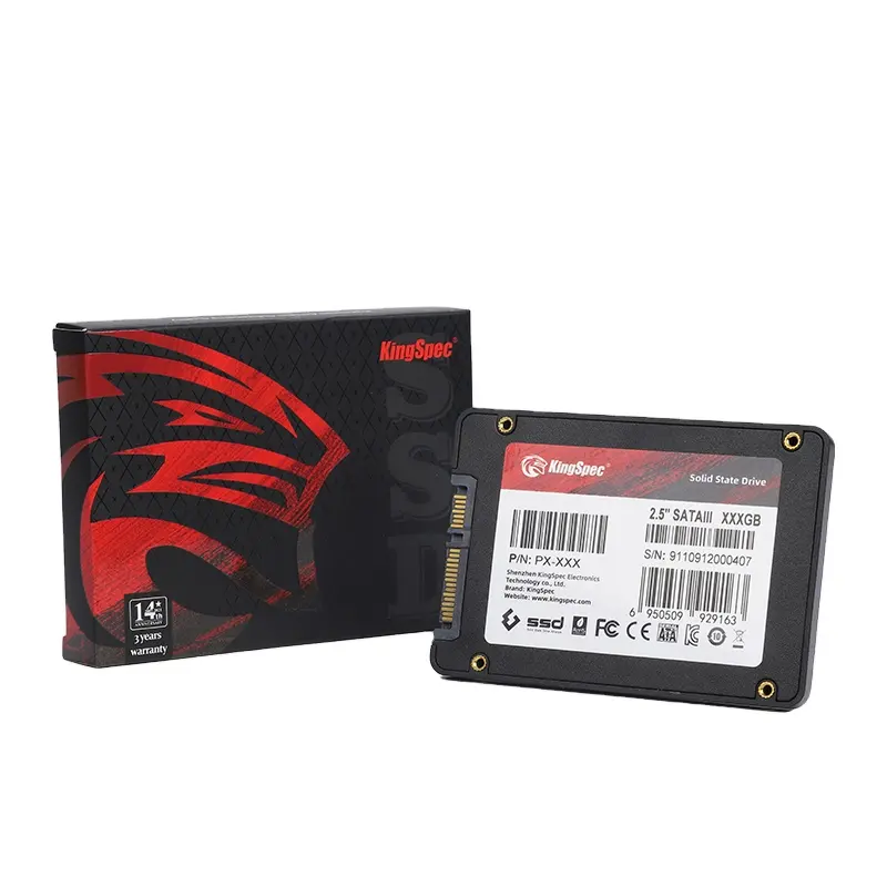 KingSpec kualitas tinggi 2.5 inci eksternal Solid State Drive (SSD) digunakan 500GB ke 5TB Hard Disk Drive