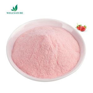 אבקת פירות תותים אורגנית 100% תותים אבקת תמצית תותים מיובשים בהקפאה - Product Image 2